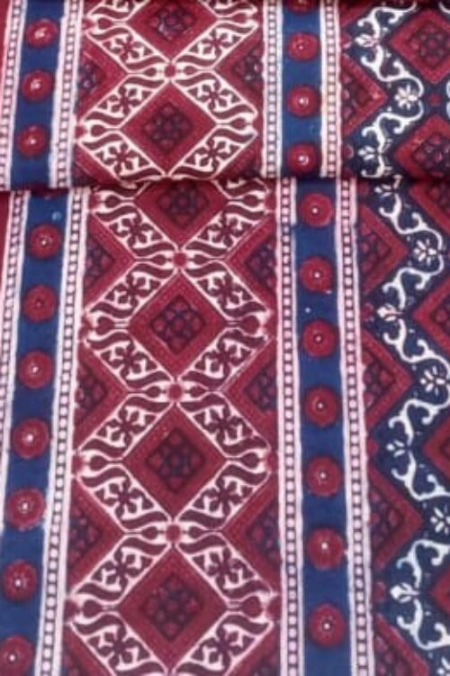 Sindhi Ajrak Wength39inch  Length 5meter